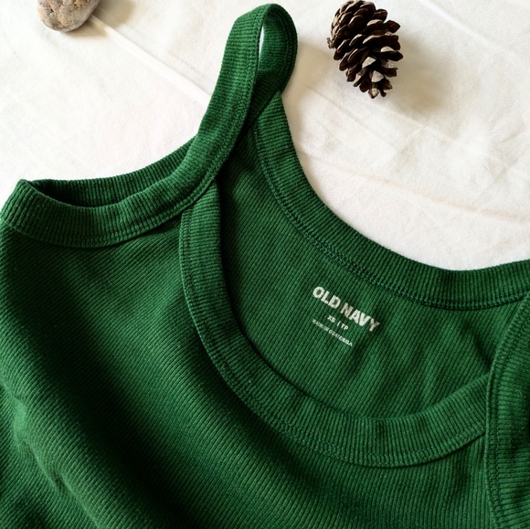 Forest Green fitted cami - Picture 3 of 5